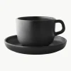 Koffiekopjes Nordic Kitchen met schoteltjes, 4 stuks