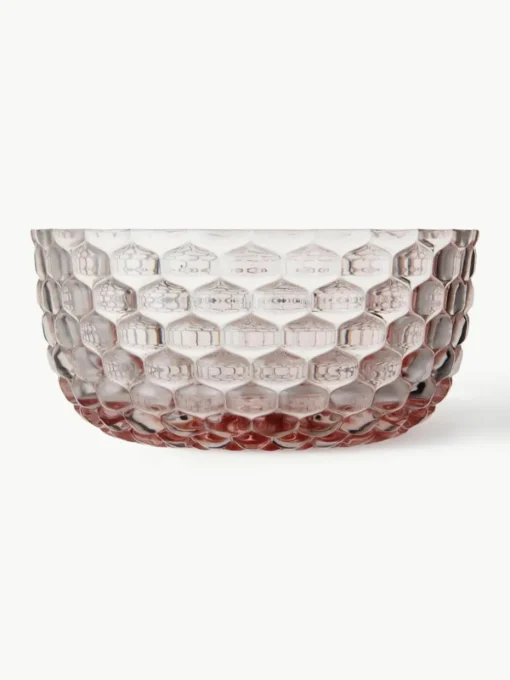 Kommen Jellies met structuurpatroon, 4 stuks
