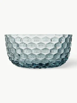 Kommen Jellies met structuurpatroon, 4 stuks
