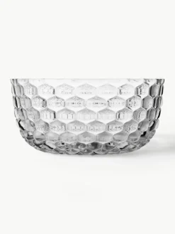 Kommen Jellies met structuurpatroon, 4 stuks