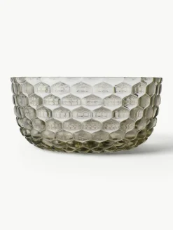 Kommen Jellies met structuurpatroon, 4 stuks