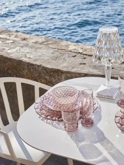 Kommen Jellies met structuurpatroon, 4 stuks
