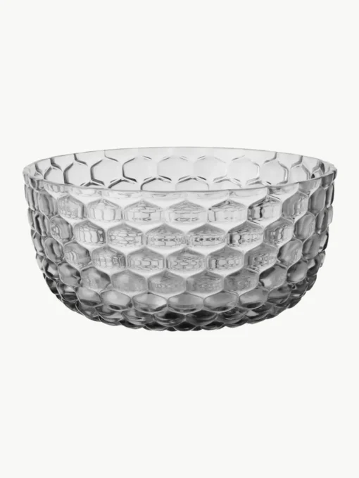 Kommen Jellies met structuurpatroon, 4 stuks