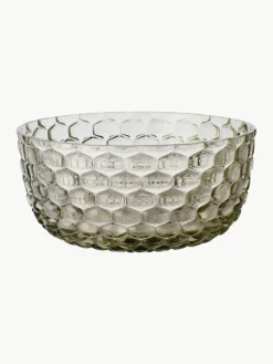Kommen Jellies met structuurpatroon, 4 stuks