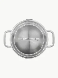 Kookpanenn TrueFlow van edelstaal, set van 4