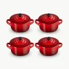 Kookpannen Cocotte Mini, 4 stuks