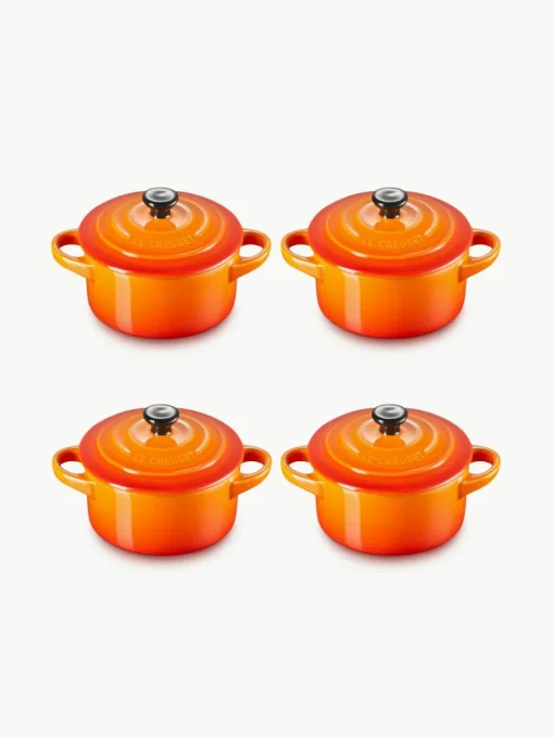Kookpannen Cocotte Mini, 4 stuks