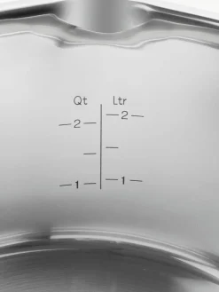 Kookpannen Simplify van edelstaal, set van 5