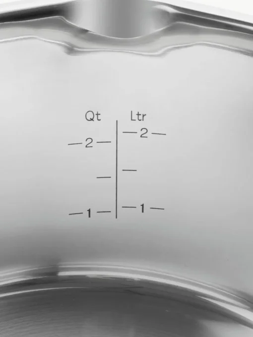 Kookpannen Simplify van edelstaal, set van 5