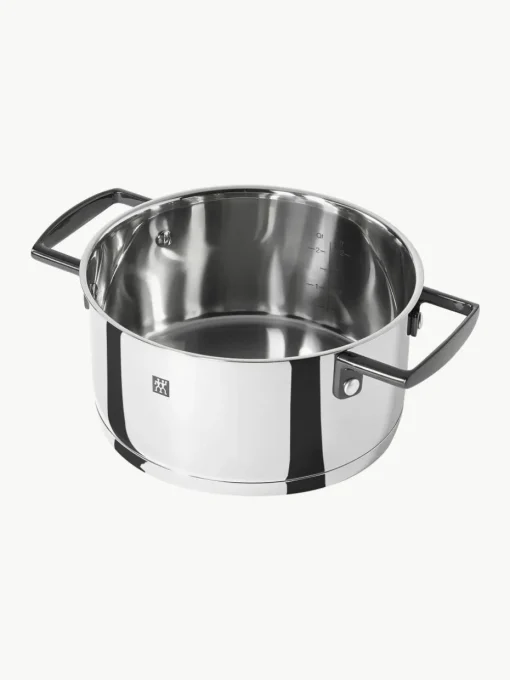 Kookpotten Bellasera van roestvrij staal, set van 5