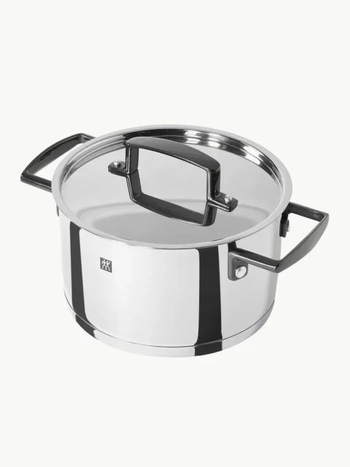 Kookpotten Bellasera van roestvrij staal, set van 5