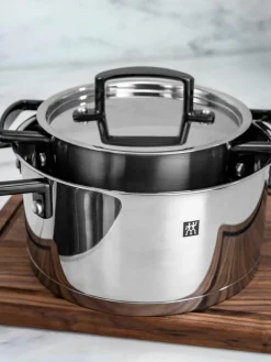 Kookpotten Bellasera van roestvrij staal, set van 5