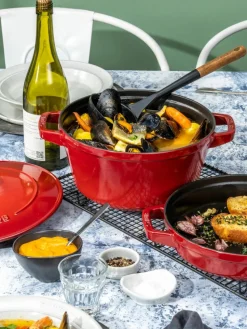 Kookpotten La Cocotte uit gietijzer, set van 3