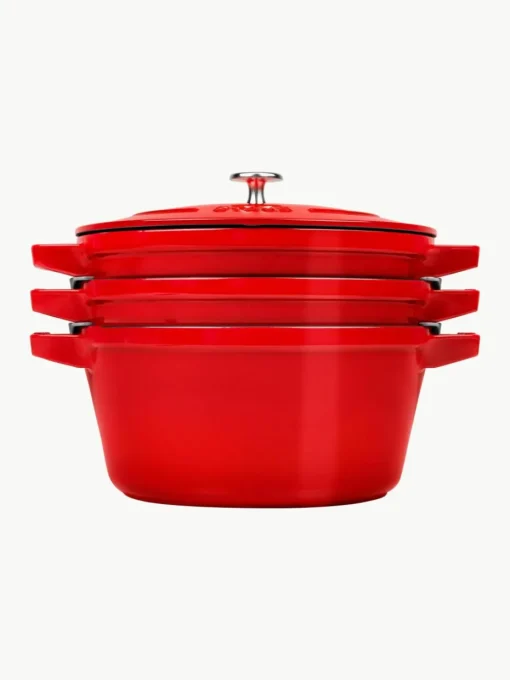 Kookpotten La Cocotte uit gietijzer, set van 3