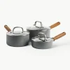 Kookpotten Mayflower Pro met antiaanbaklaag, set van 3