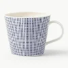 Kopje Pacific blauw van porselein