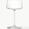 Kristallen champagneglazen Power, 6 stuks