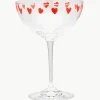 Kristallen champagneglazen Classic Love, 2 stuks