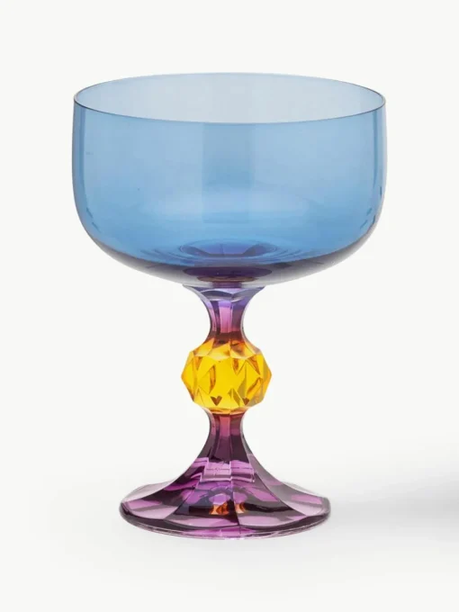 Kristallen cocktailglazen Paradise, 2 stuks