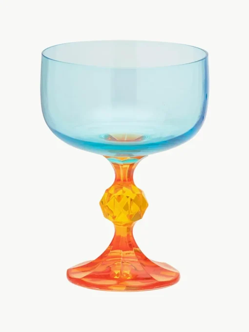 Kristallen cocktailglazen Paradise, 2 stuks