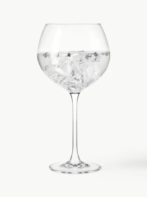 Kristallen gin glazen Gin, 2 stuks