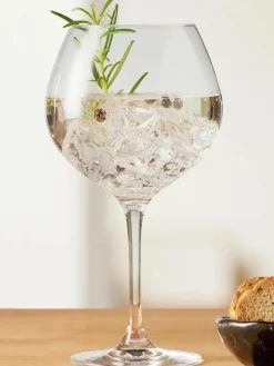 Kristallen gin glazen Gin, 2 stuks