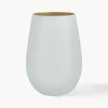 Kristallen longdrinkglazen Elements, 6 stuks