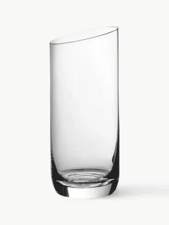 Kristallen longdrinkglazen NewMoon, 4 stuks