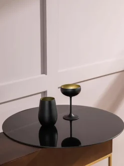 Kristallen longdrinkglazen Elements, 6 stuks
