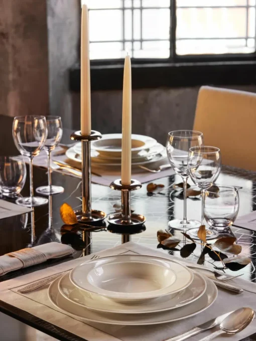 Kristallen waterglazen Dvorak met goudkleurige decoratie, 6 stuks