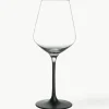 Kristallen witte wijnglazen Manufacture Rock, 4 stuks