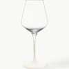 Kristallen witte wijnglazen Manufacture Rock, 4 stuks