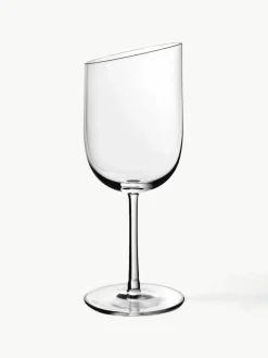 Kristallen witte wijnglazen NewMoon, 4 stuks