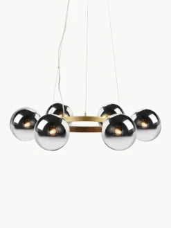 Kroonluchter Circle van spiegelglas