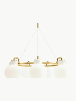 Kroonluchter VL ring Crown, mondgeblazen