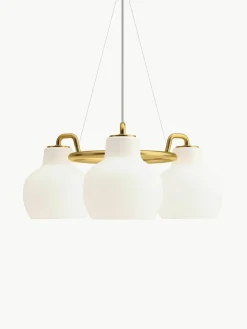 Kroonluchter VL ring Crown, mondgeblazen