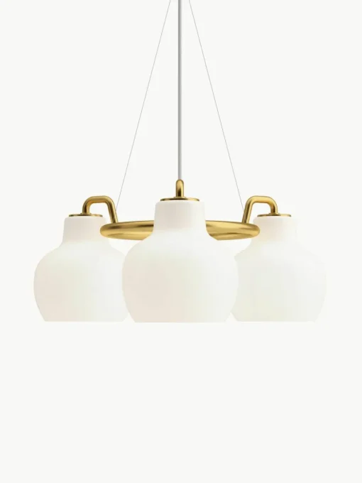 Kroonluchter VL ring Crown, mondgeblazen