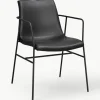 Kunstleren armstoelen Huntingbay, 2 stuks