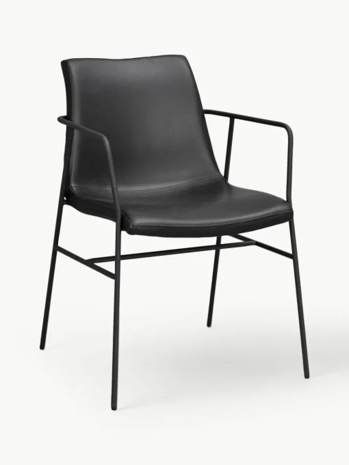 Kunstleren armstoelen Huntingbay, 2 stuks