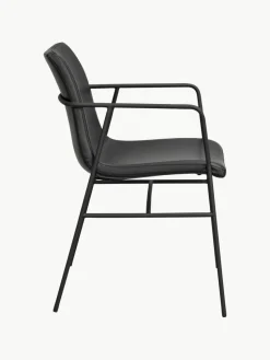 Kunstleren armstoelen Huntingbay, 2 stuks