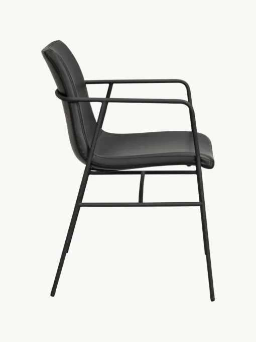 Kunstleren armstoelen Huntingbay, 2 stuks