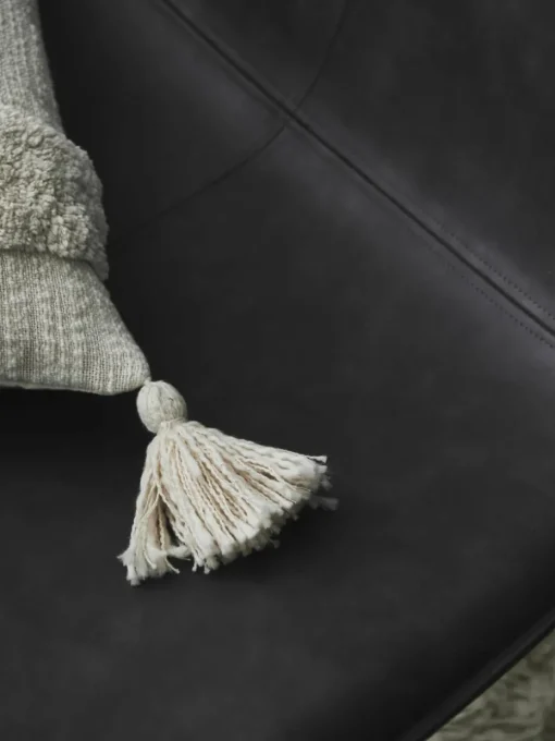 Kunstleren lounge fauteuil Barrel
