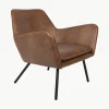 Kunstleren loungefauteuil Bon