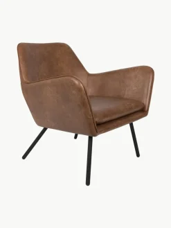Kunstleren loungefauteuil Bon