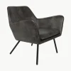 Kunstleren loungefauteuil Bon