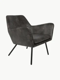 Kunstleren loungefauteuil Bon