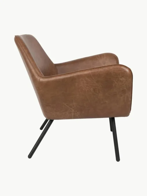 Kunstleren loungefauteuil Bon