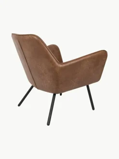 Kunstleren loungefauteuil Bon