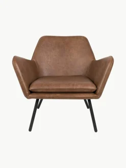 Kunstleren loungefauteuil Bon