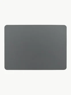 Kunstleren placemats Pik, 2 stuks